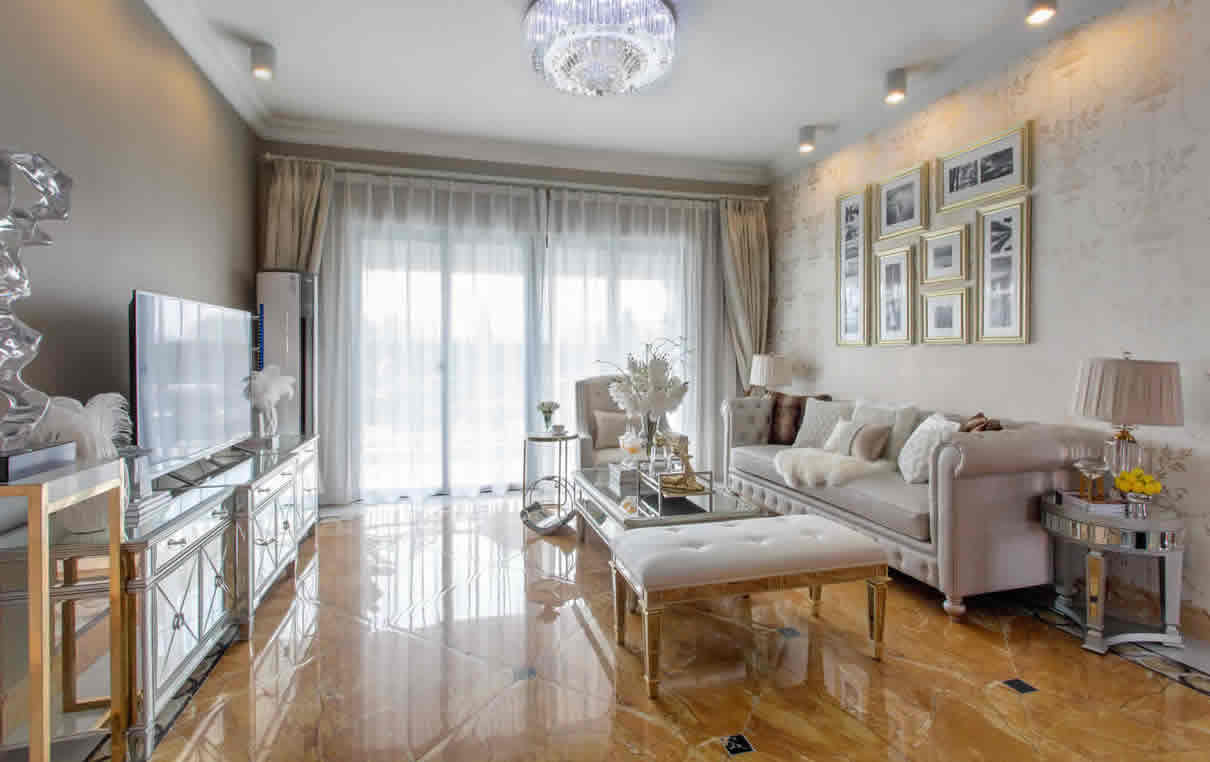 YJ140户型四室两厅  简欧风格